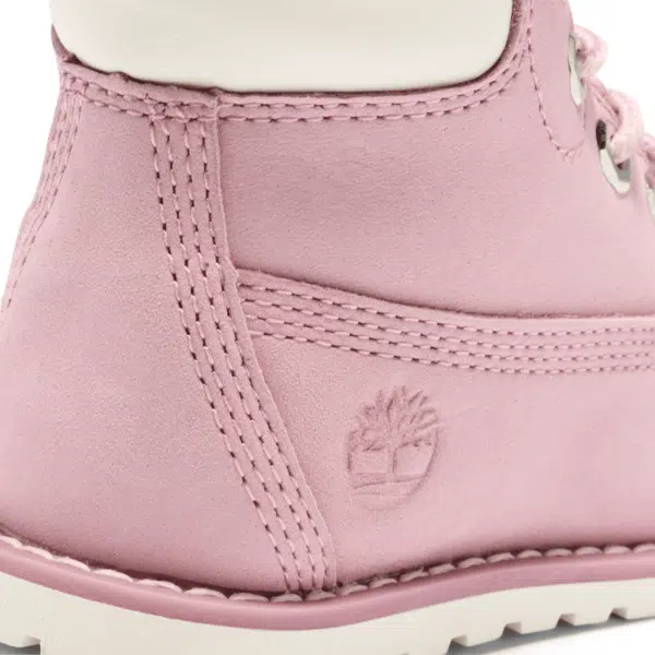 Pink Timberland boots