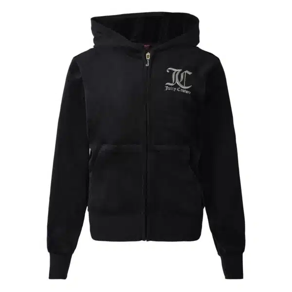 Juicy Couture velour hoodie - Black