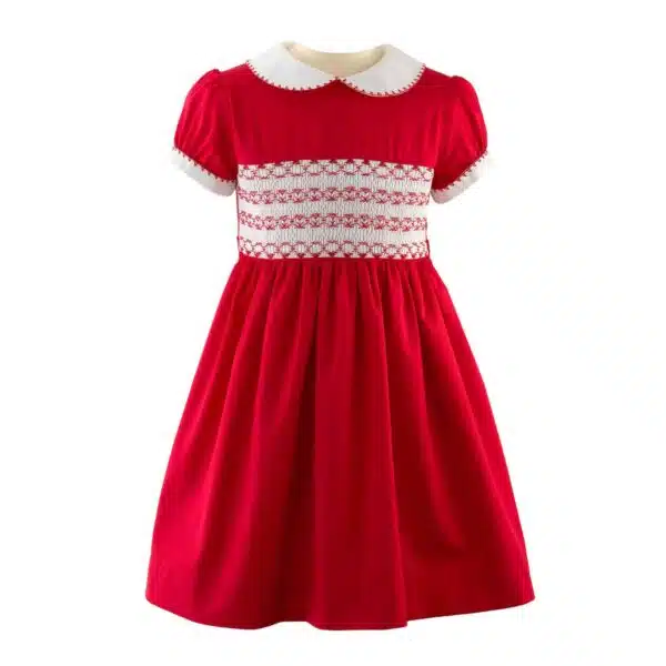 Rachel Riley Girls Classic Smocked Dress