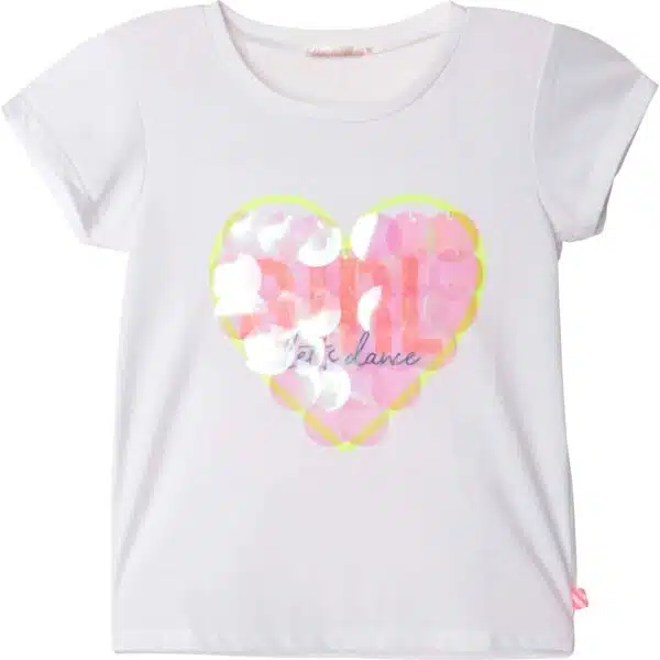 Girls white t-shirt