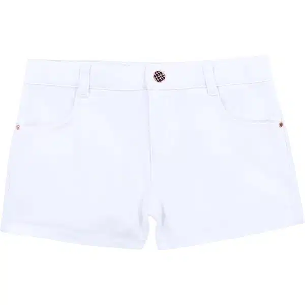 Girls white shorts