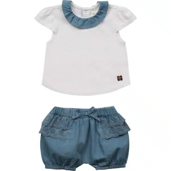 Baby girls shorts and t-shirt set