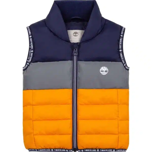 Boys sleeveless puffer