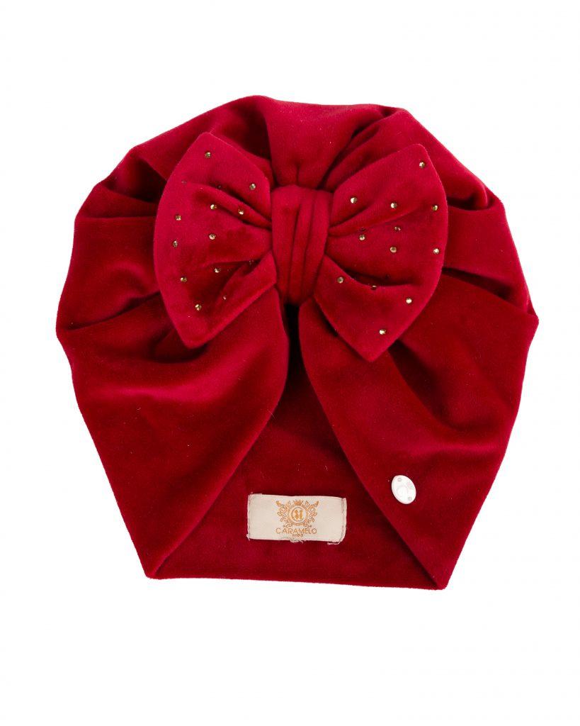 Caramelo Velvet Diamonte Turban - Kids Life Clothing - Children’s ...