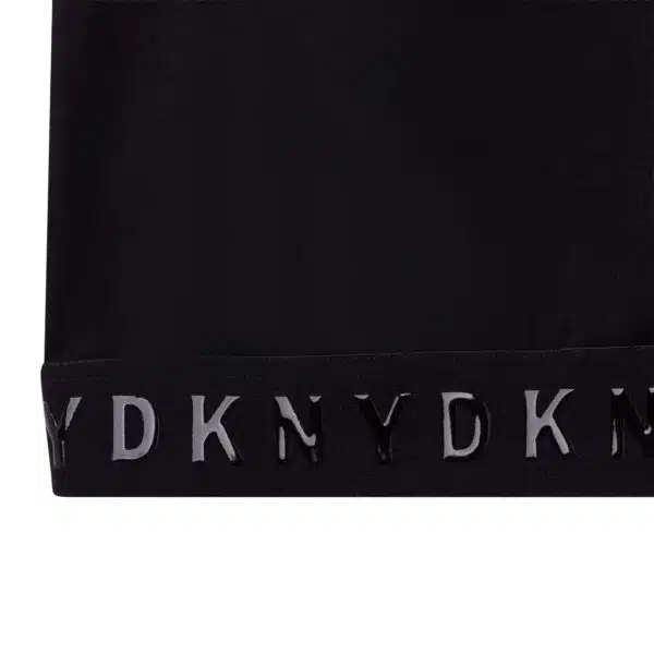 girls black dkny dress