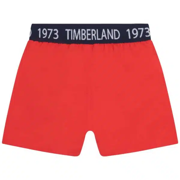 Timberland red swim shorts