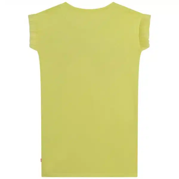 girls yellow t-shirt dress