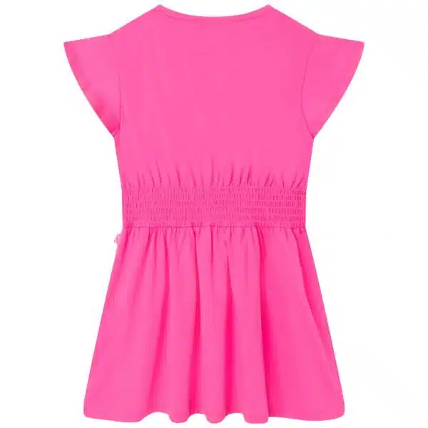 girls pink skater dress