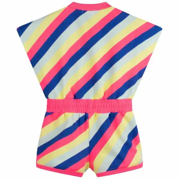 girls striped playsuit