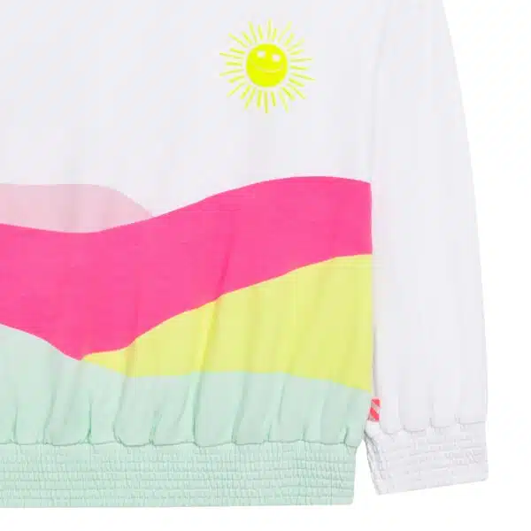 girls billieblush white sweatshirt