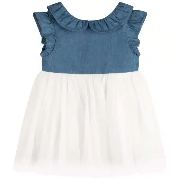 girls denim dress