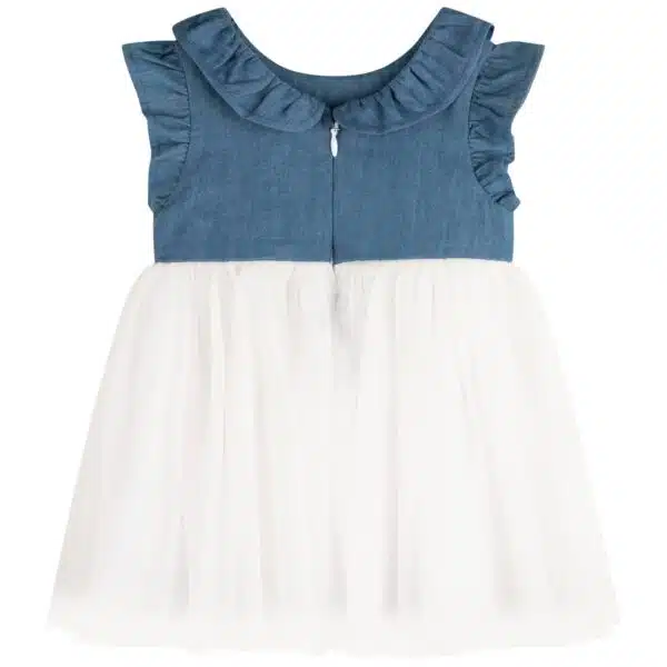 girls denim dress