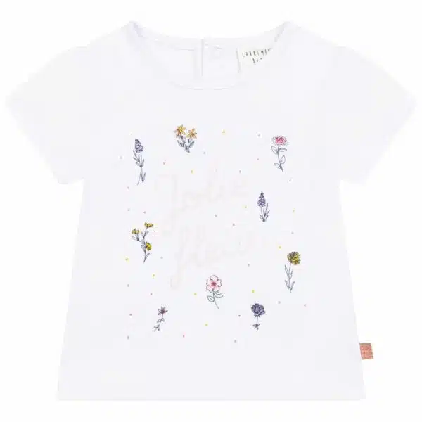 girls white t-shirt