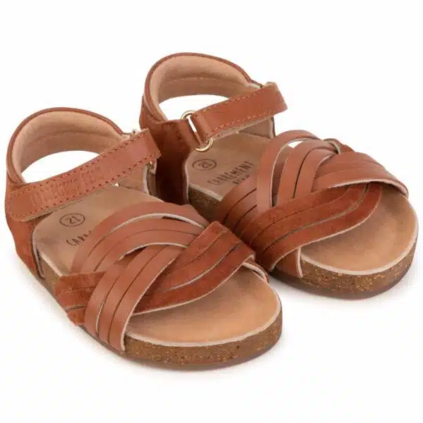 baby girls tan sandals