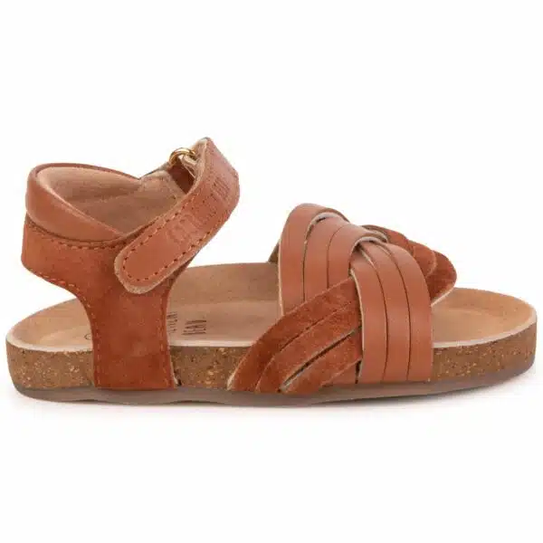 baby girs tan sandals