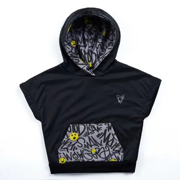 Cheeky graffiti hoodie front