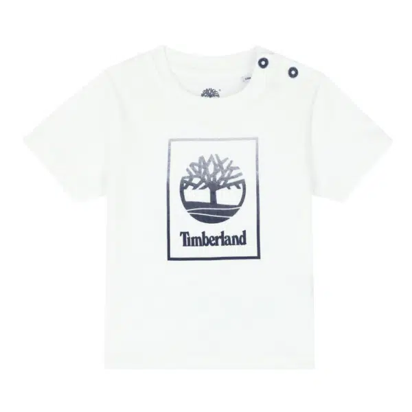 timberland boys white tshirt