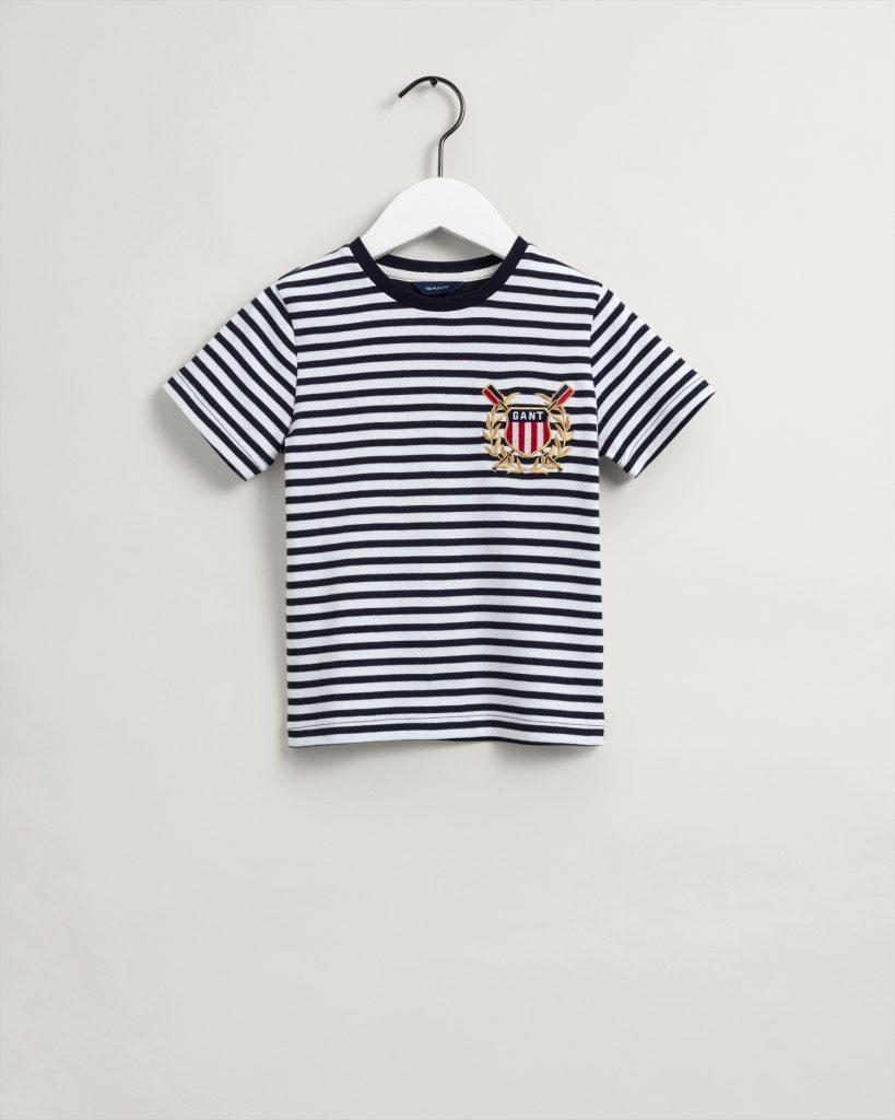 Gant Striped T-Shirt - Kids Life Clothing - Children’s designer clothing
