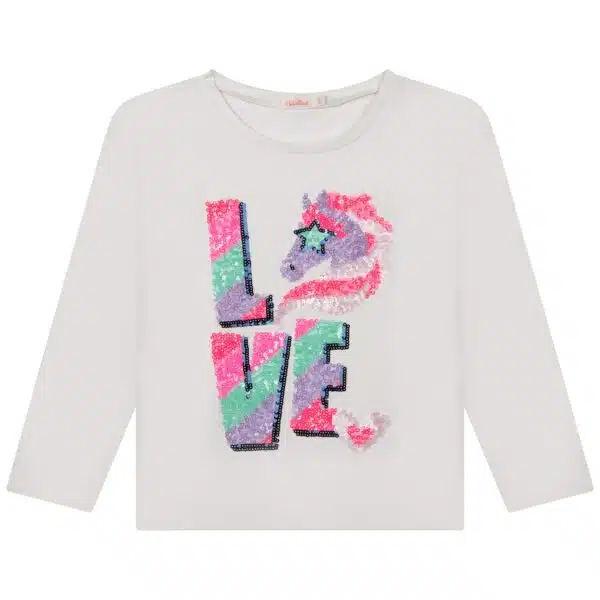 Billieblush Girls Long Sleeve T-Shirt