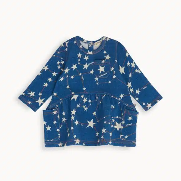 bonniemob girls star print sweatshirt dress