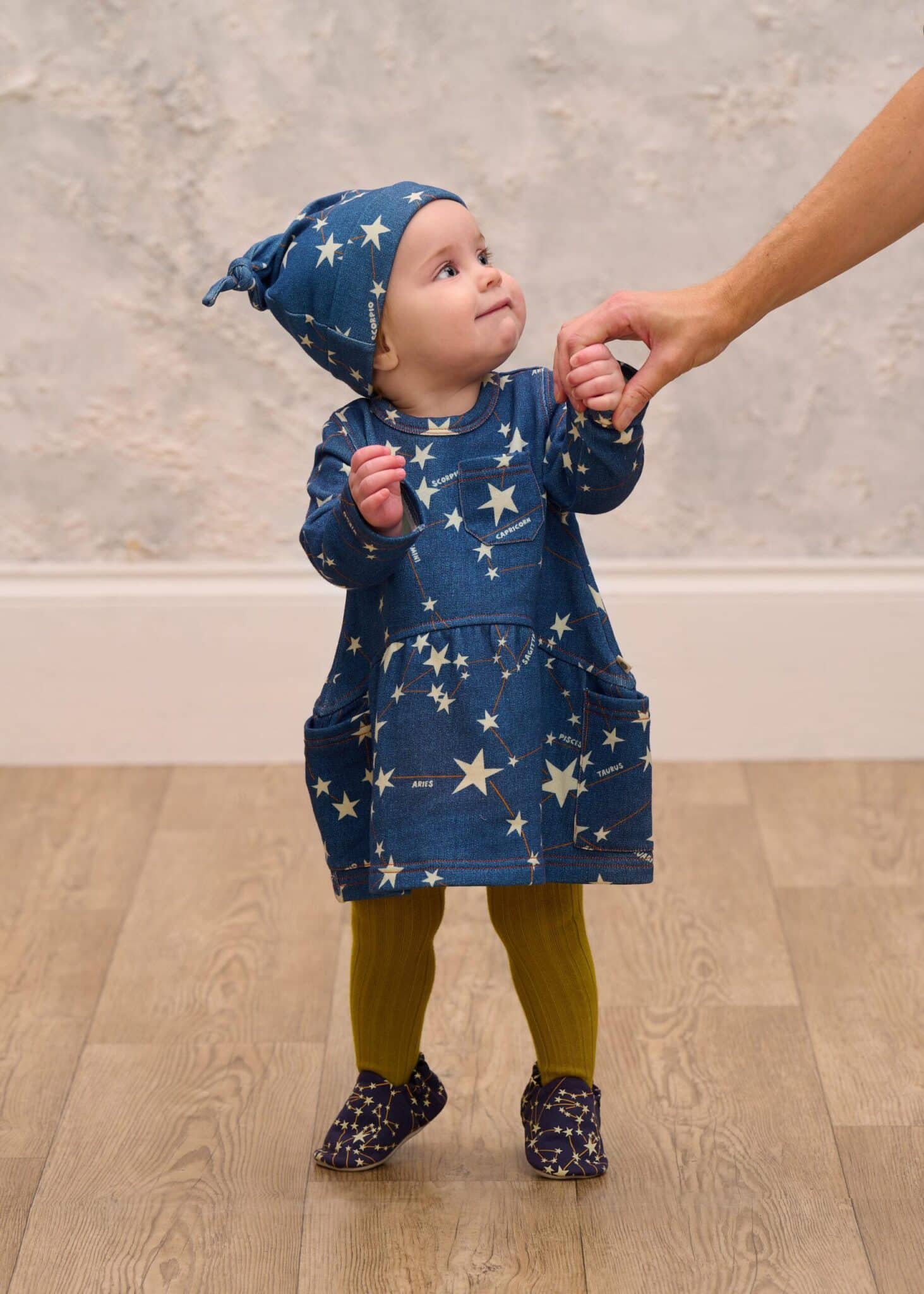 bonniemob girls star print sweatshirt dress