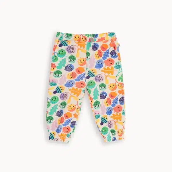 bonniemob multicoloured baby acorn jogging bottoms