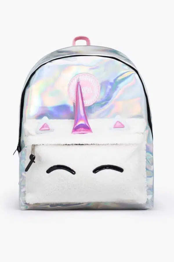 hype metallic unicorn backpack