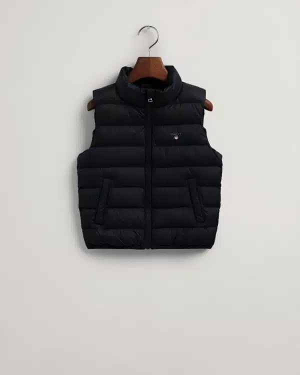 boys gant black gilet