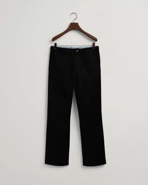 boys gant black chino trousers