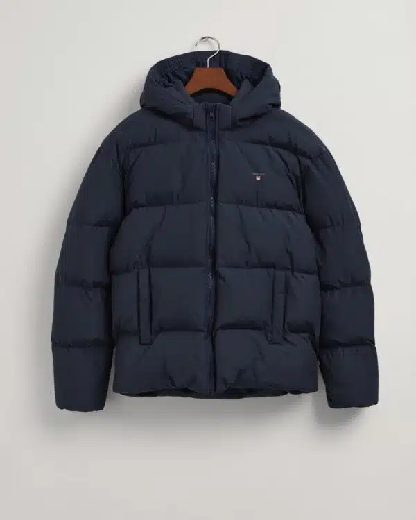 gant boys black puffer jacket