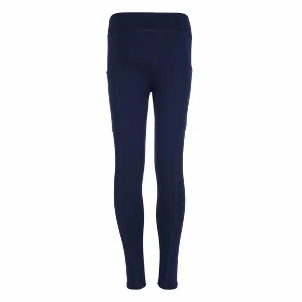 juicy couture girls navy leggings front view