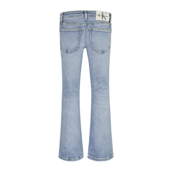 Calvin Klein jeans kids flared jeans back view