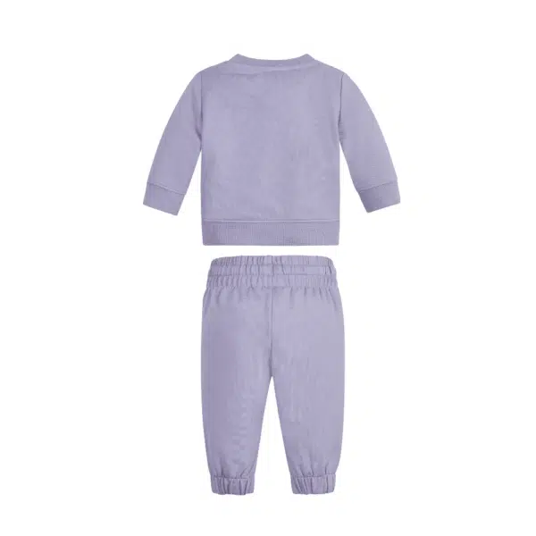 Calvin Klein jeans lilac toddler outfit