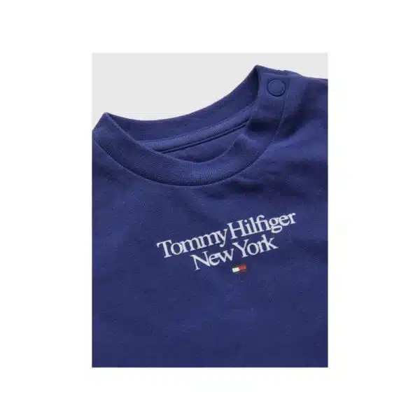 Tommy Boys blue tracksuit bottoms and tee