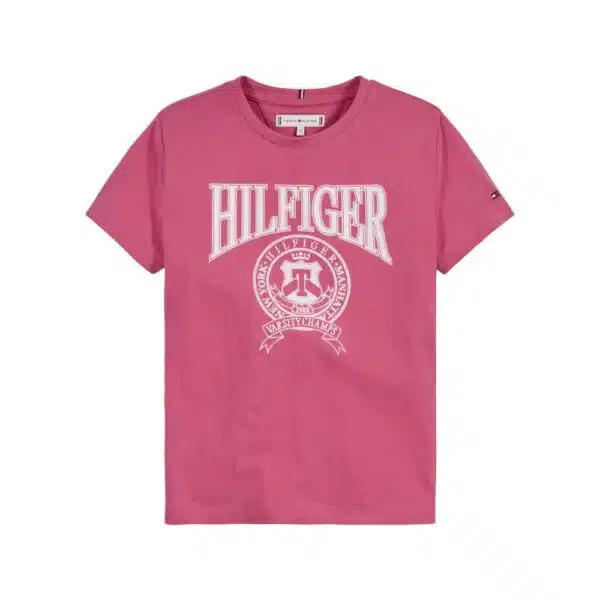 Tommy girls pink tshirt