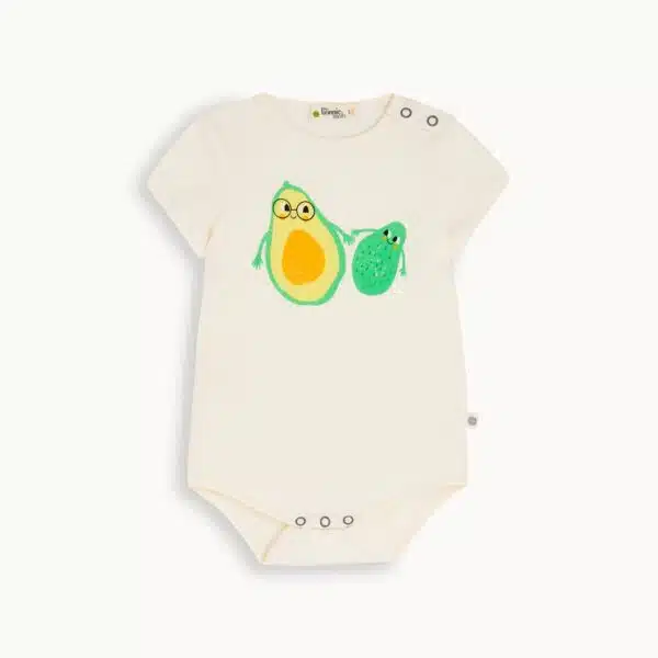 the bonnie mob avocado baby vest