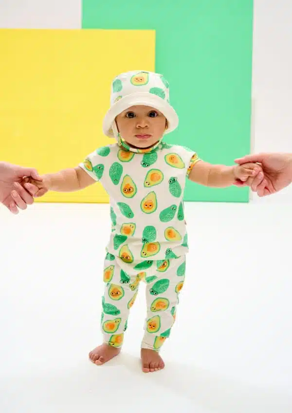 The Bonnie mob avocado baby set