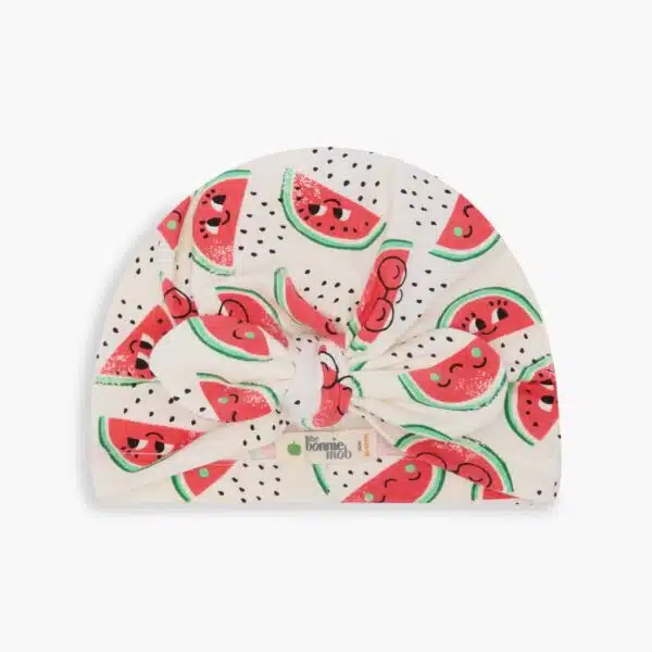 The bonnie mob watermelon baby turban