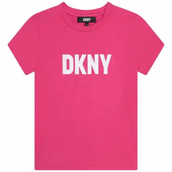 DKNY girls pink tshirt