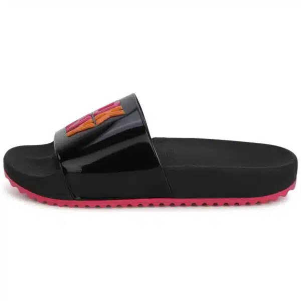 DKNY unisex sliders side view