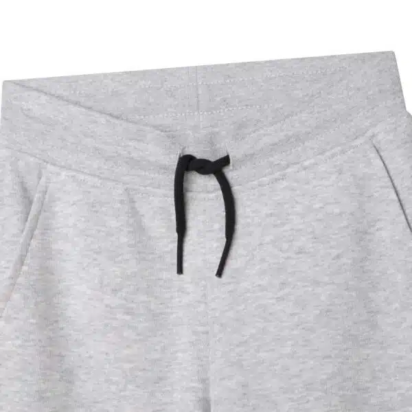 Boss boys grey shorts with large black logo