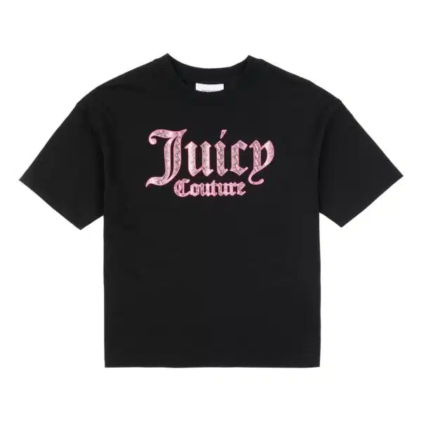 Juicy Couture girls black tshirt