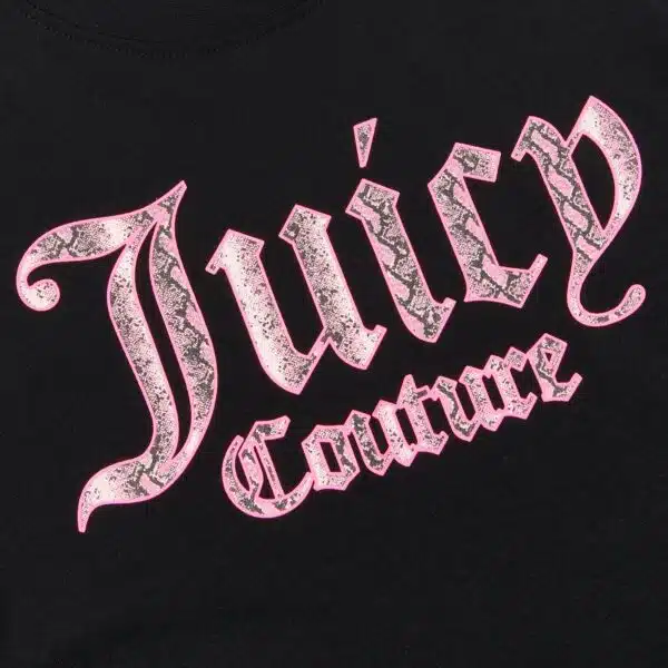 Juicy Couture girls black tshirt