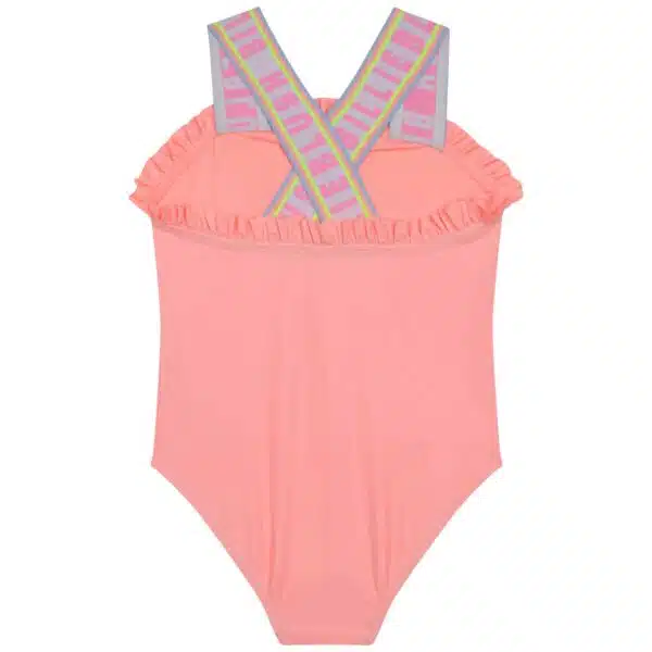 Billieblush girls salmon coloured swimsuit with tweety pie