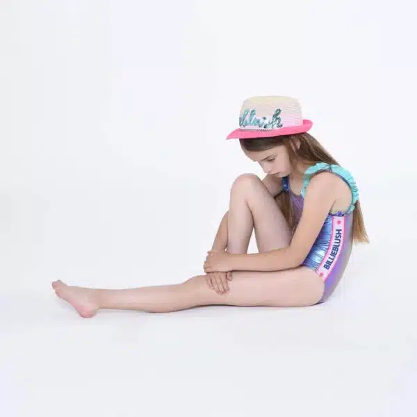 Billieblush girls sunhat with glitter detail