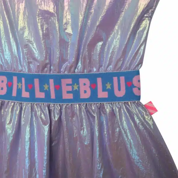 Billieblush lilac irridescent dress front view