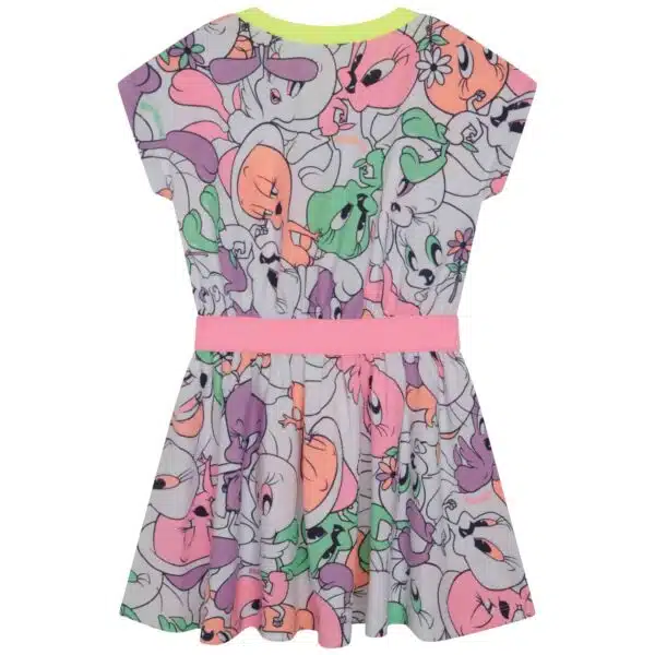 Billieblush multi coloured girls tweety pie dress