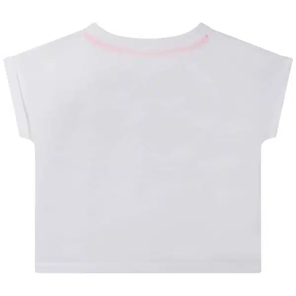 Billieblush girls white tshirt back view