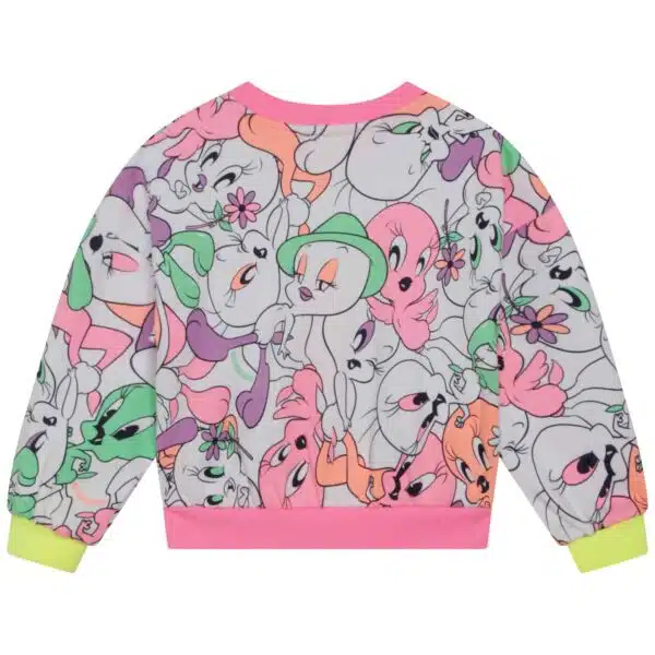 Billieblush multi coloured girls tweety pie jumper