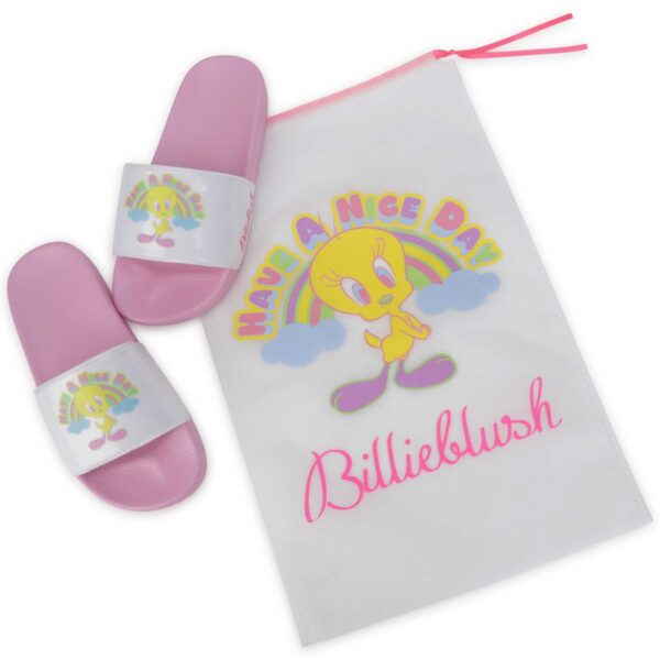 Billieblush have a nice day girls sliders with bag